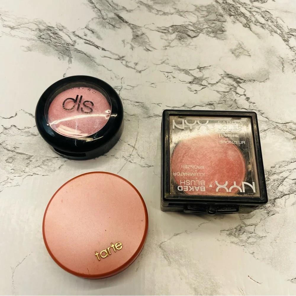 Tarte NYXX dls Blush set of three - Warm Peach and Soft Pink